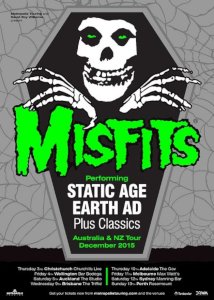 Affiche de Misfits à Christchurch