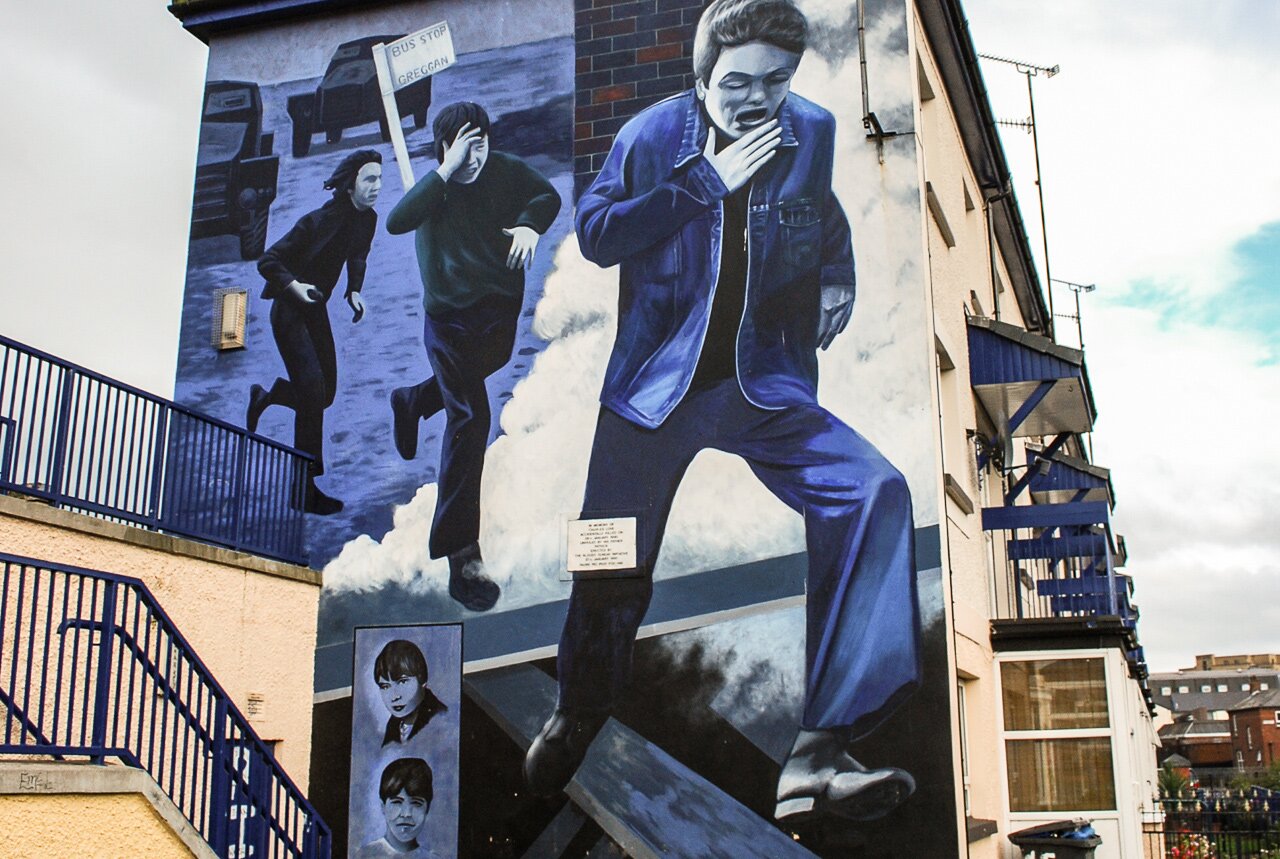 Photographies de The Bogside, Derry,