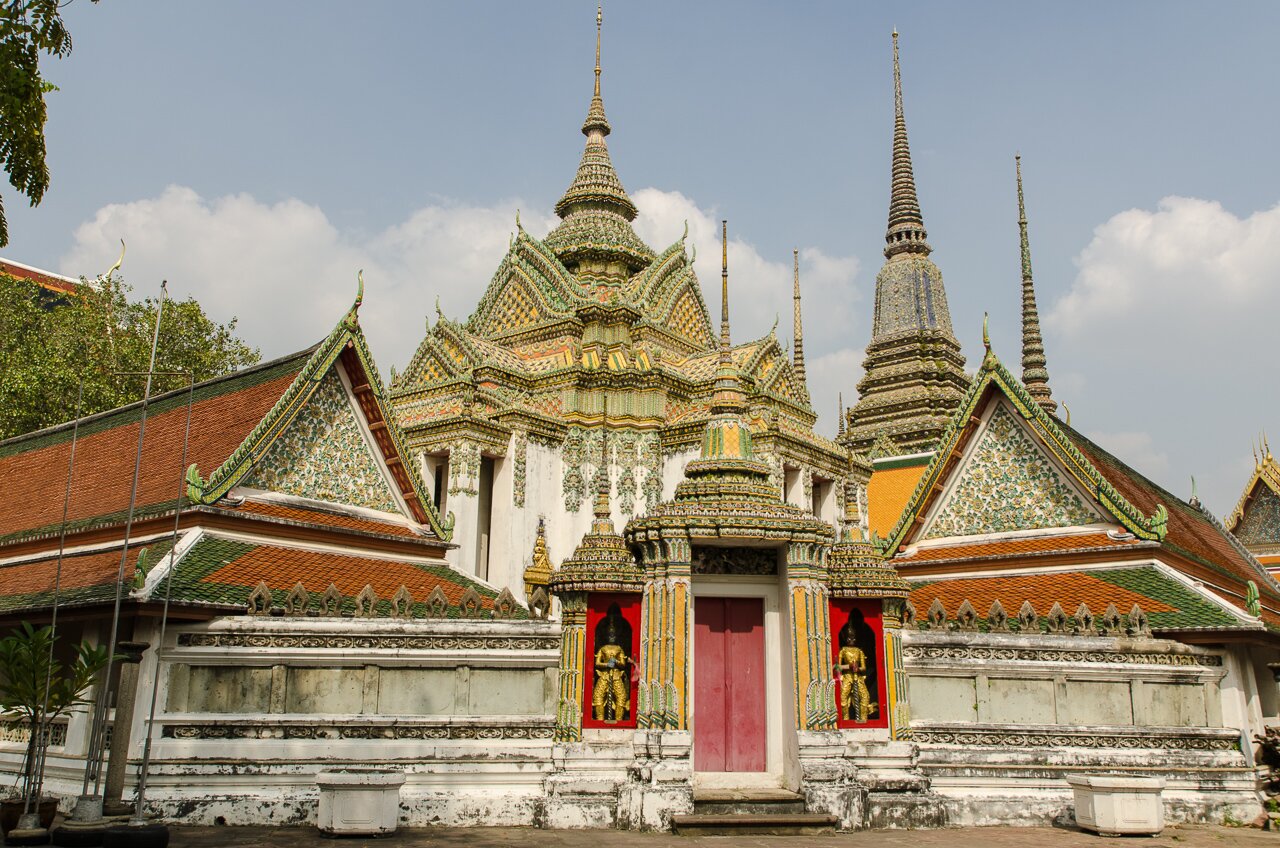 Photographies du temple Wat Pho en Thaïlande