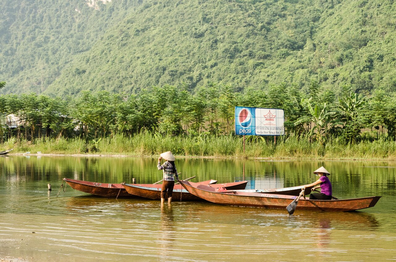 Photographies de la Pagode desfums au Vietnam